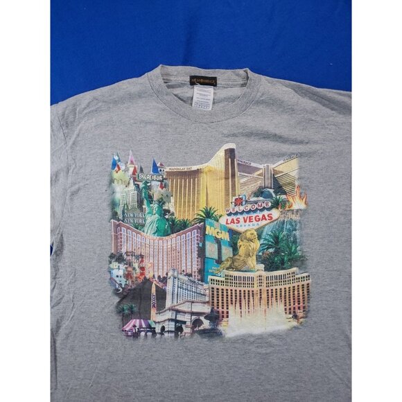 Vintage MGM MIRAGE Las Vegas Gray T-Shirt Men's Size XL - Picture 4 of 15